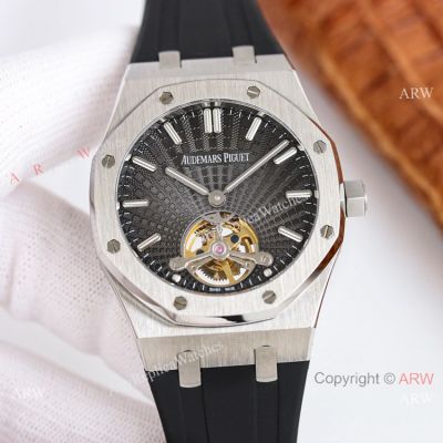 Swiss Grade Audemars Piguet RO Flying Tourbillon Ultra-slim Watch Gray Ombre Dial 41mm